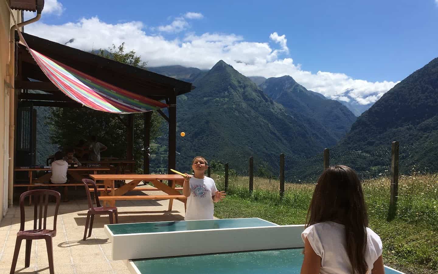 ping pong centre de vacances